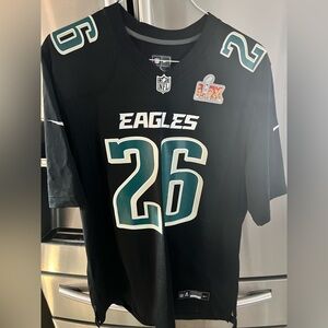 NFL Eagles Saquon Barkley Super Bowl LIX Jersey